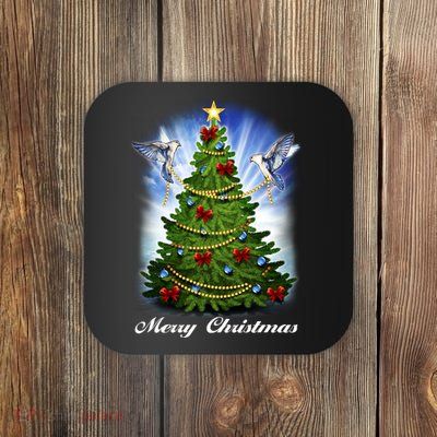 Ornament Merry Christmas Tree Coaster