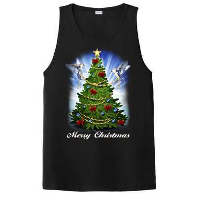 Ornament Merry Christmas Tree PosiCharge Competitor Tank