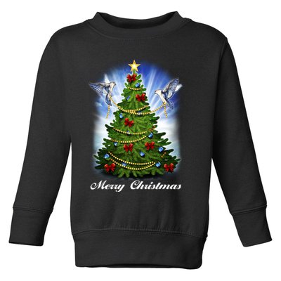 Ornament Merry Christmas Tree Toddler Sweatshirt