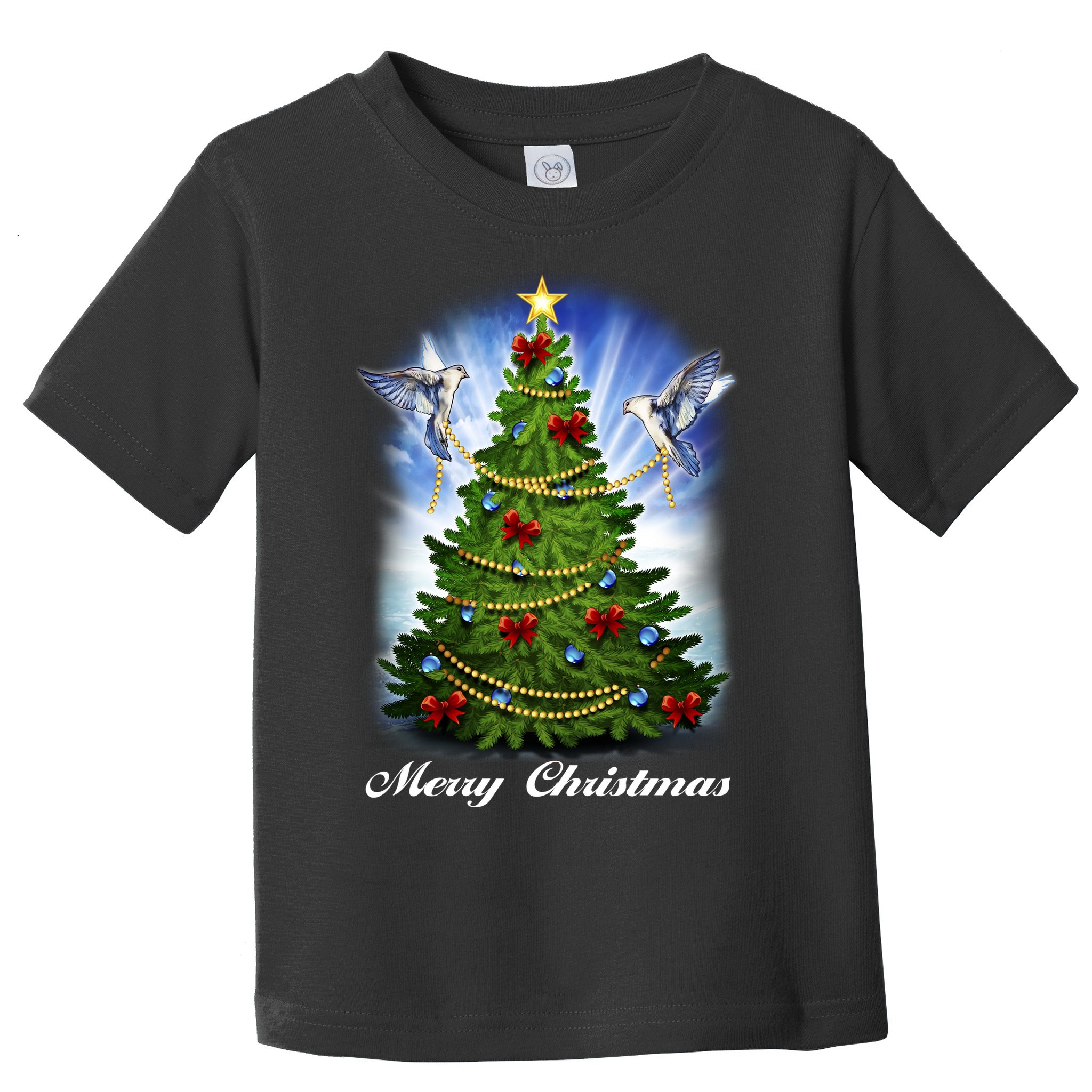 Ornament Merry Christmas Tree Toddler T-Shirt