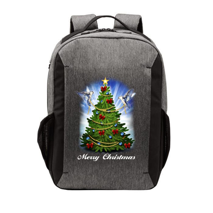 Ornament Merry Christmas Tree Vector Backpack