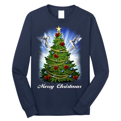 Ornament Merry Christmas Tree Long Sleeve Shirt