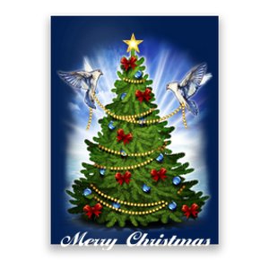 Ornament Merry Christmas Tree Poster