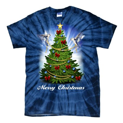 Ornament Merry Christmas Tree Tie-Dye T-Shirt