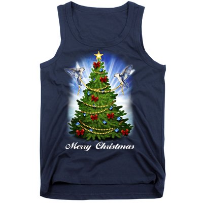 Ornament Merry Christmas Tree Tank Top