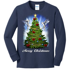 Ornament Merry Christmas Tree Kids Long Sleeve Shirt