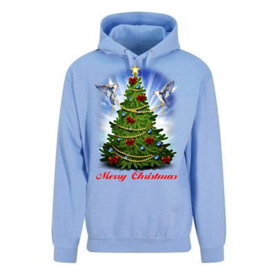 Ornament Merry Christmas Tree Unisex Surf Hoodie