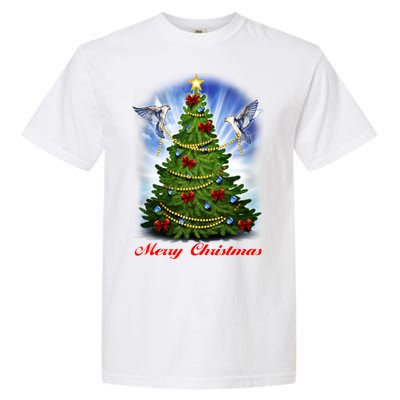 Ornament Merry Christmas Tree Garment-Dyed Heavyweight T-Shirt