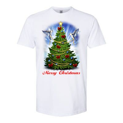 Ornament Merry Christmas Tree Softstyle® CVC T-Shirt