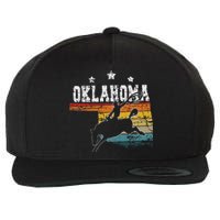 Oklahoma Rodeo Wool Snapback Cap