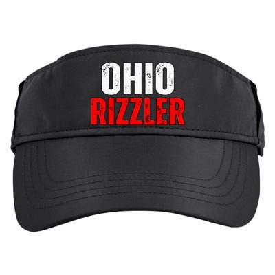Ohio Rizzler Ohio Rizz Funny Ironic Adult Drive Performance Visor