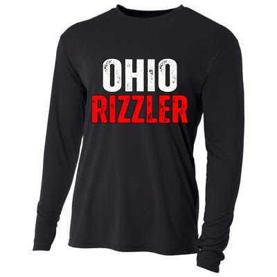 Ohio Rizzler Ohio Rizz Funny Ironic Cooling Performance Long Sleeve Crew