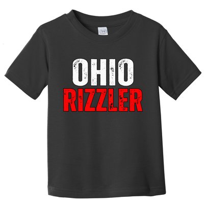 Ohio Rizzler Ohio Rizz Funny Ironic Toddler T-Shirt