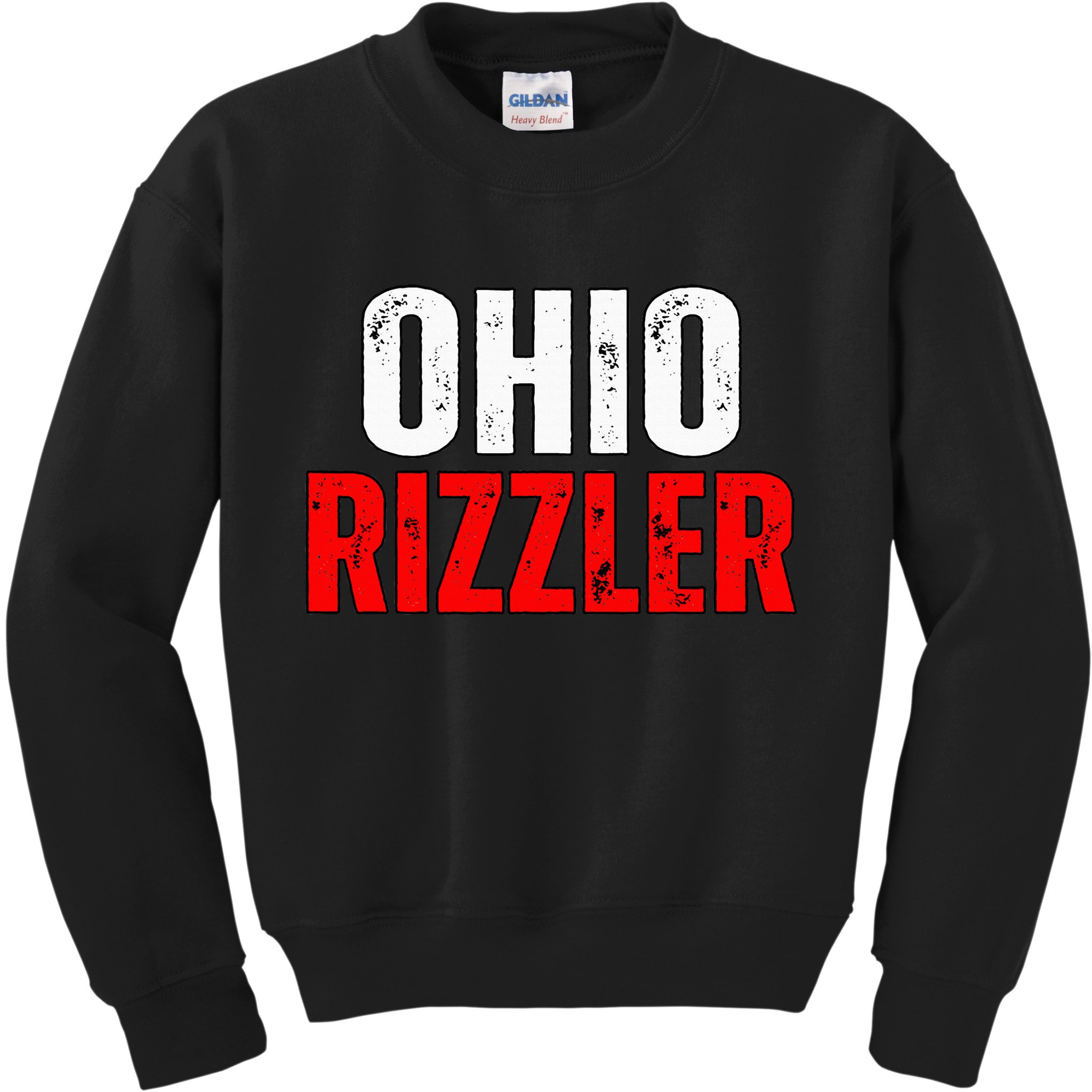 Ohio Rizzler Ohio Rizz Funny Ironic Kids Sweatshirt