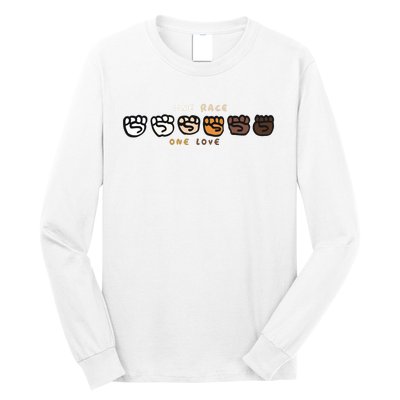 One Race One Love Long Sleeve Shirt