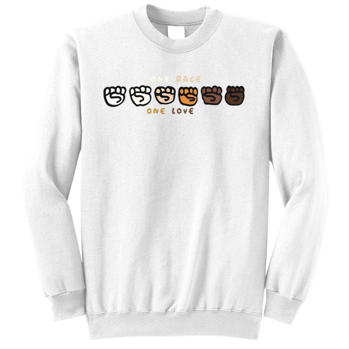 One Race One Love Sweatshirt