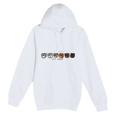 One Race One Love Premium Pullover Hoodie