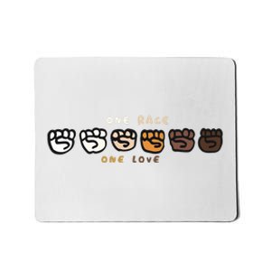 One Race One Love Mousepad