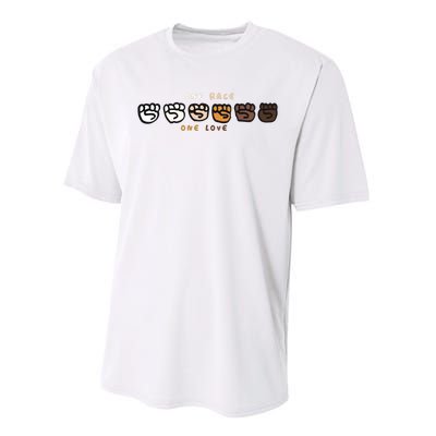 One Race One Love Performance Sprint T-Shirt