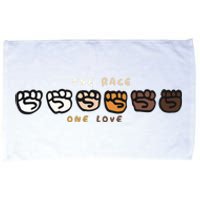 One Race One Love Microfiber Hand Towel