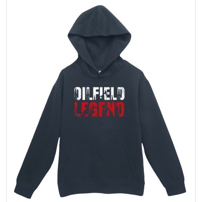 Oil Rig Oilfield Legend Oildrilling Oilfield Worker Oilman Urban Pullover Hoodie