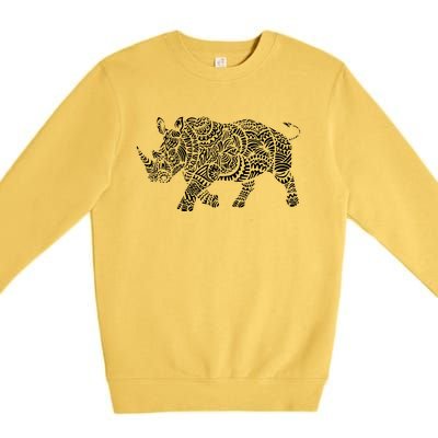 Ornamental Rhino Premium Crewneck Sweatshirt