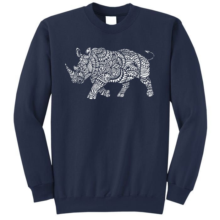 Ornamental Rhino Sweatshirt