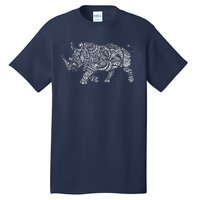 Ornamental Rhino Tall T-Shirt