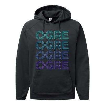 Ogre Retro Performance Fleece Hoodie