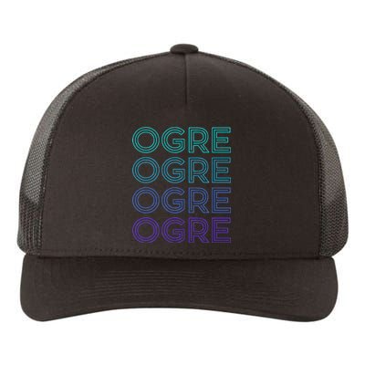 Ogre Retro Yupoong Adult 5-Panel Trucker Hat