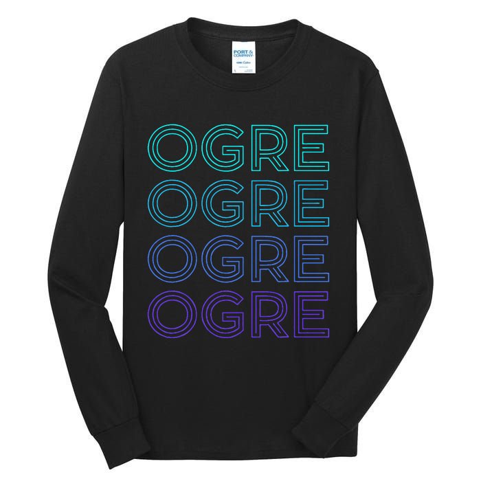 Ogre Retro Tall Long Sleeve T-Shirt