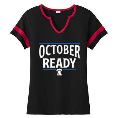 October Ready Ladies Halftime Notch Neck Tee