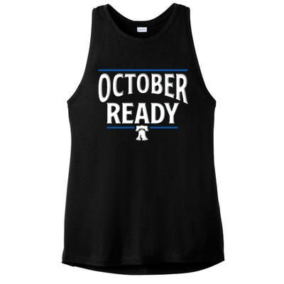 October Ready Ladies PosiCharge Tri-Blend Wicking Tank