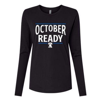 October Ready Womens Cotton Relaxed Long Sleeve T-Shirt