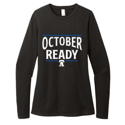 October Ready Womens CVC Long Sleeve Shirt