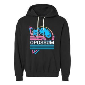 Opossum Retro Garment-Dyed Fleece Hoodie