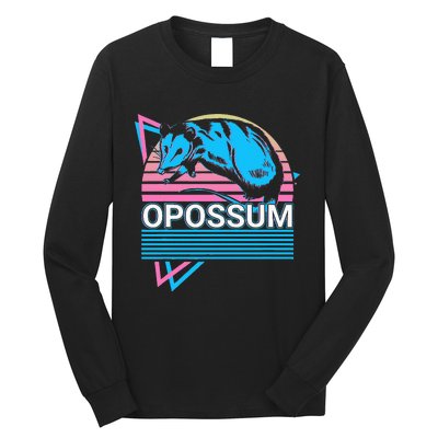 Opossum Retro Long Sleeve Shirt