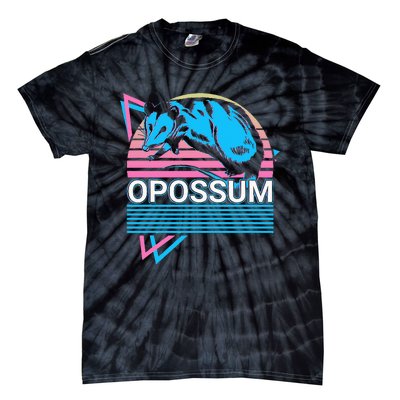 Opossum Retro Tie-Dye T-Shirt