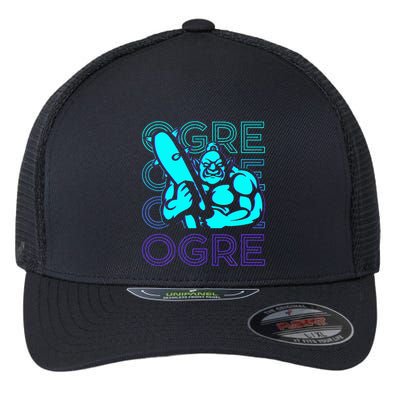 Ogre Retro Flexfit Unipanel Trucker Cap