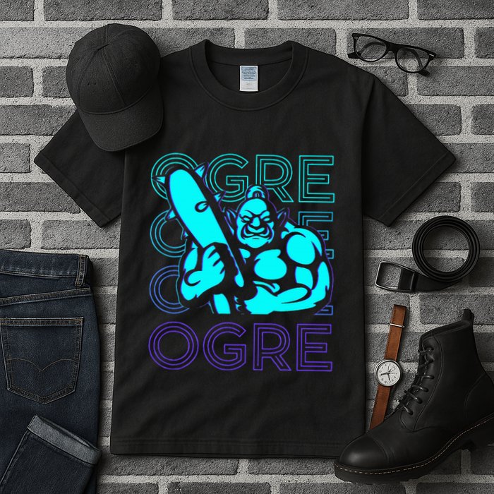 Ogre Retro Tall T-Shirt