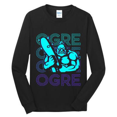 Ogre Retro Tall Long Sleeve T-Shirt