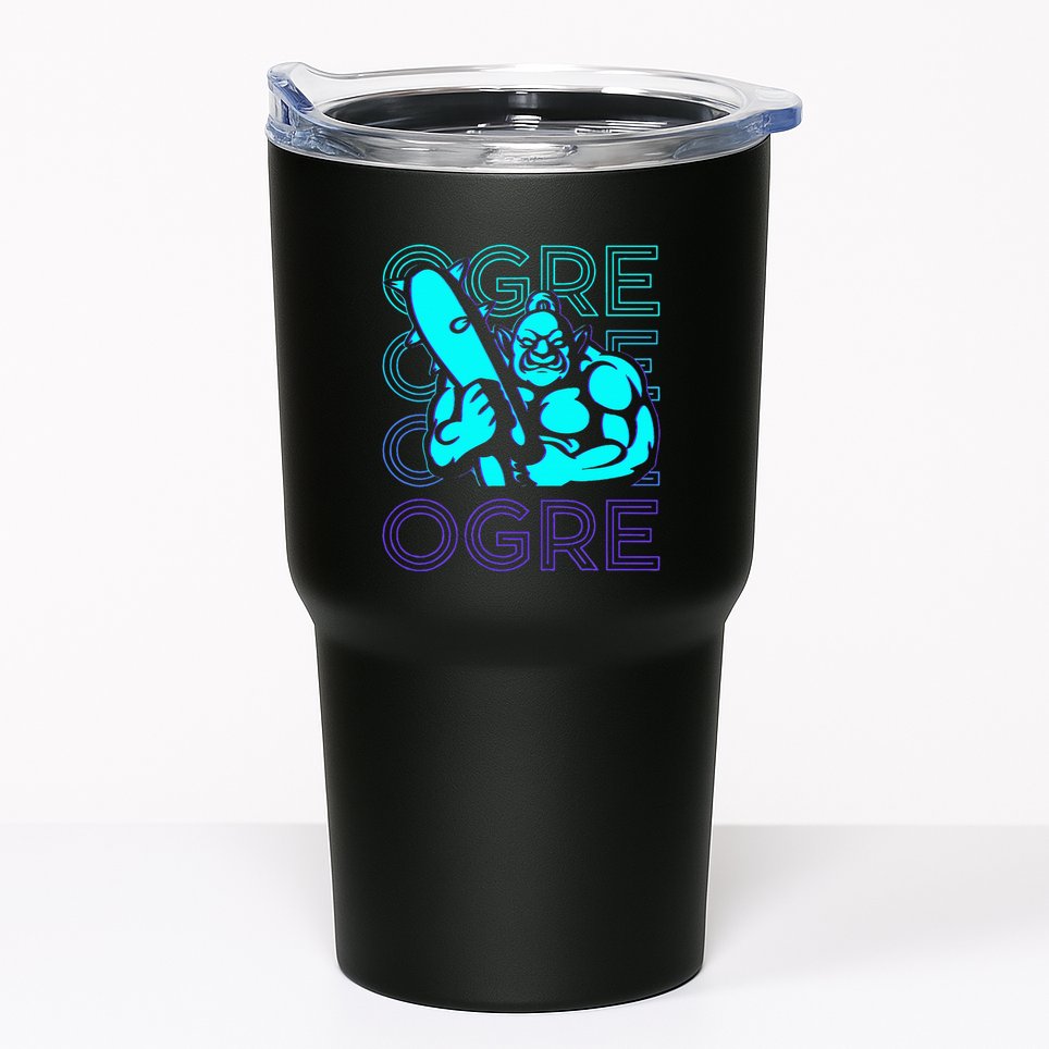 Ogre Retro Tumbler