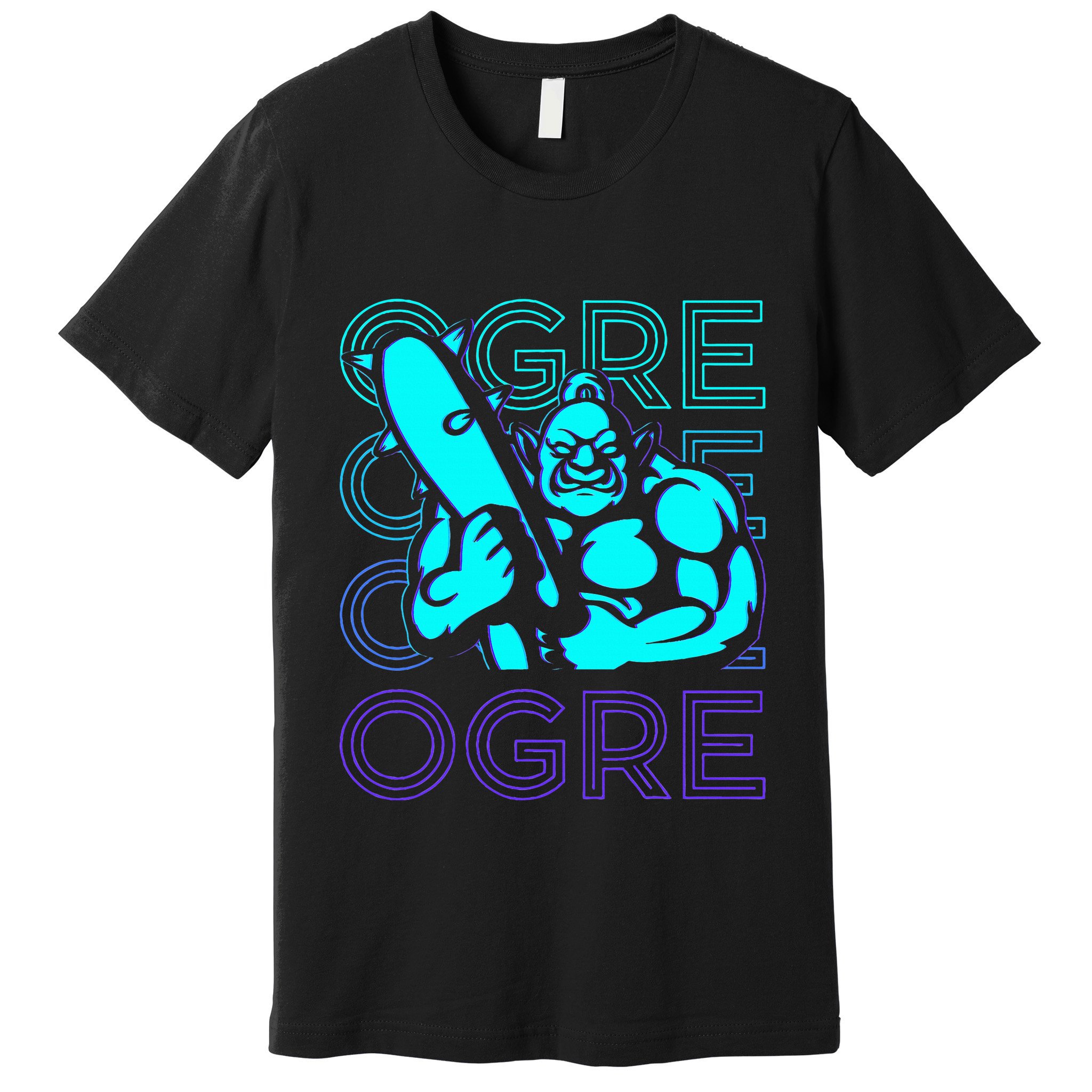 Ogre Retro Premium T-Shirt