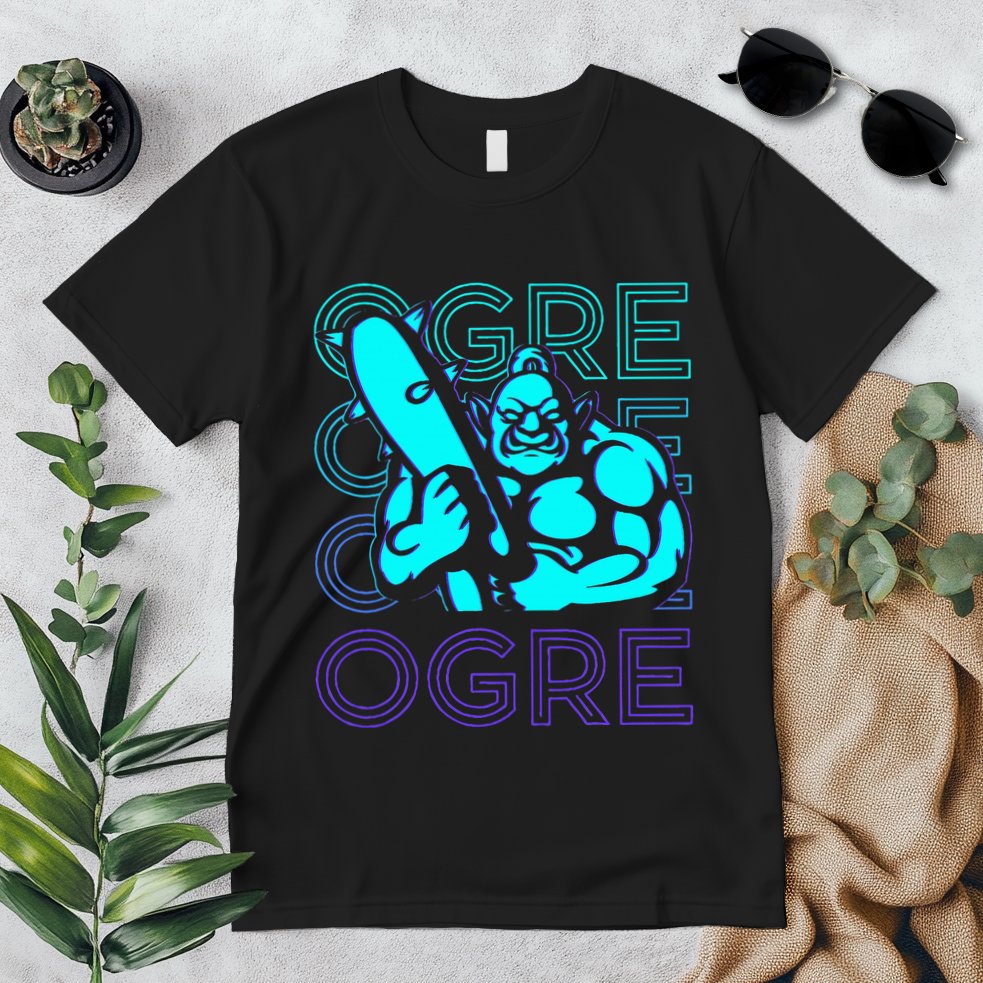 Ogre Retro Premium T-Shirt