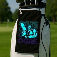 Ogre Retro Golf Towel