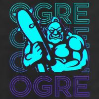 Ogre Retro Golf Towel