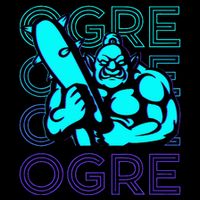 Ogre Retro Cropped Pullover Crew