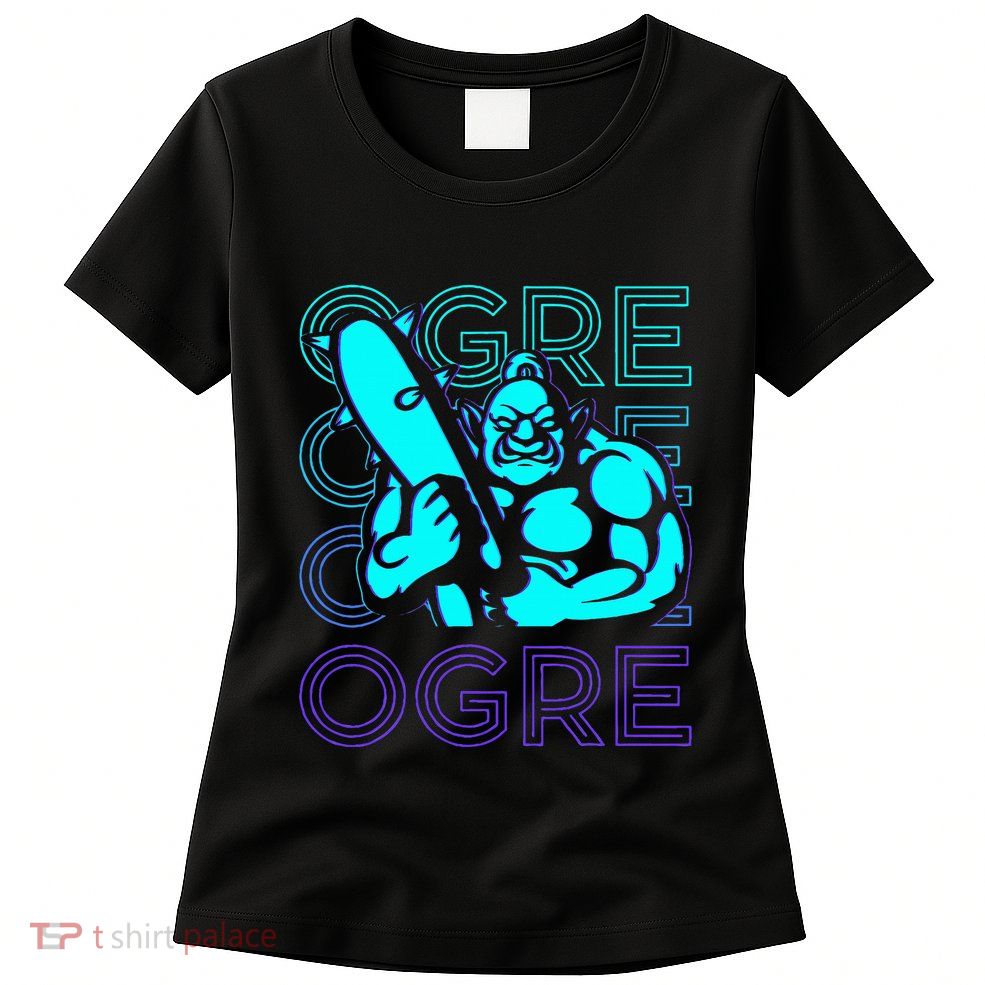 Ogre Retro Womens T-Shirt