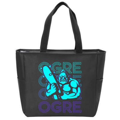 Ogre Retro Zip Tote Bag