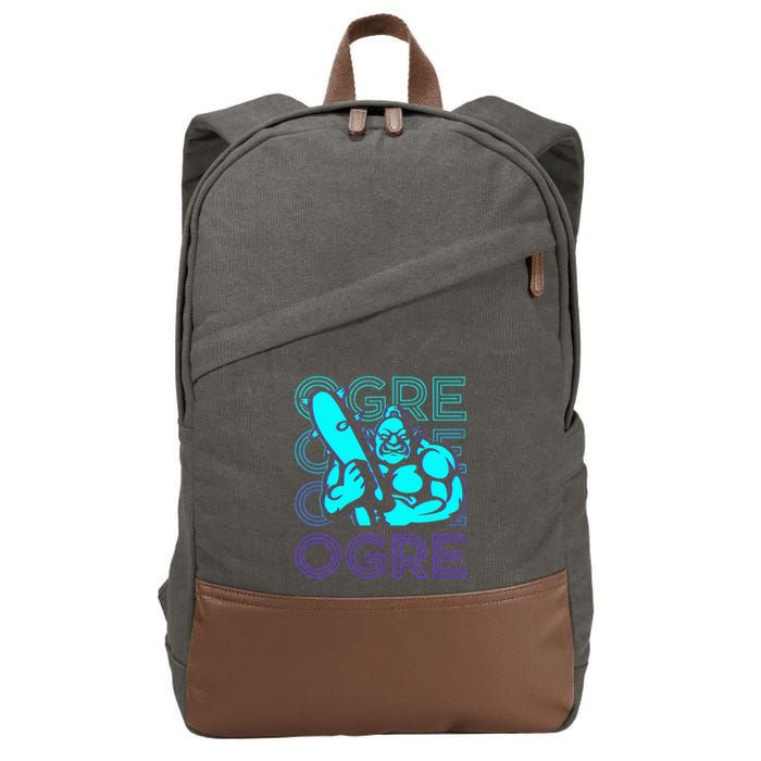 Ogre Retro Cotton Canvas Backpack